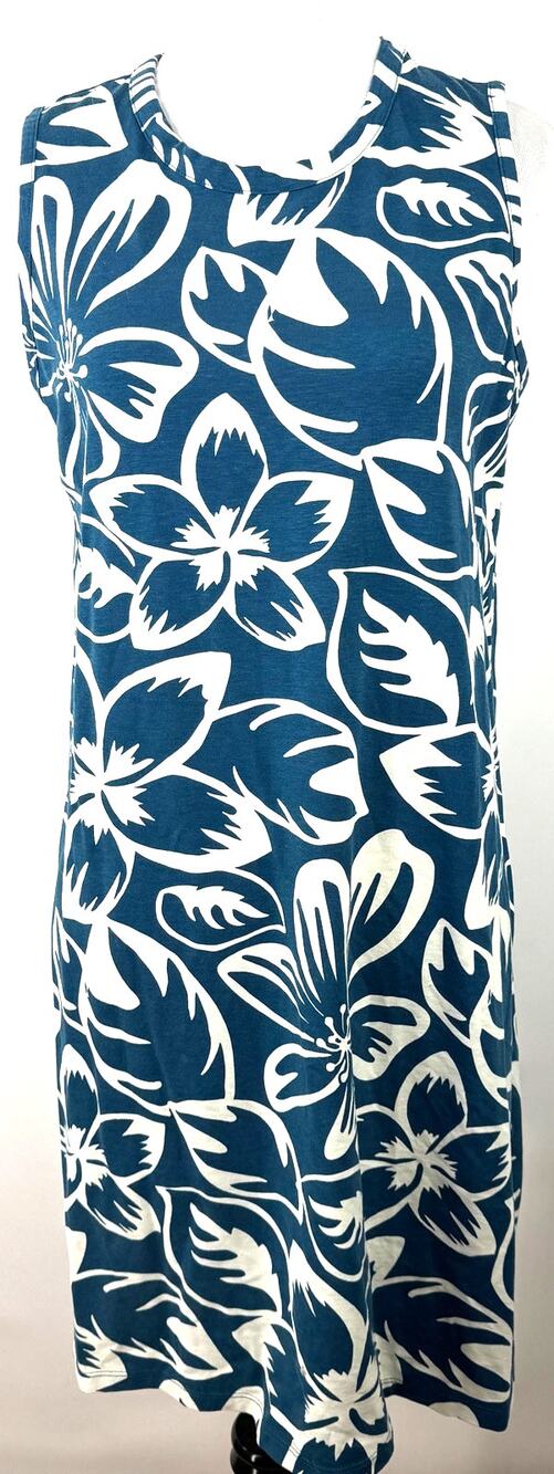 Natural Reflections Hawaiian Floral Dress Size Small